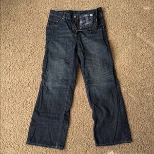 GAP Boys Dark Blue Lined Jeans